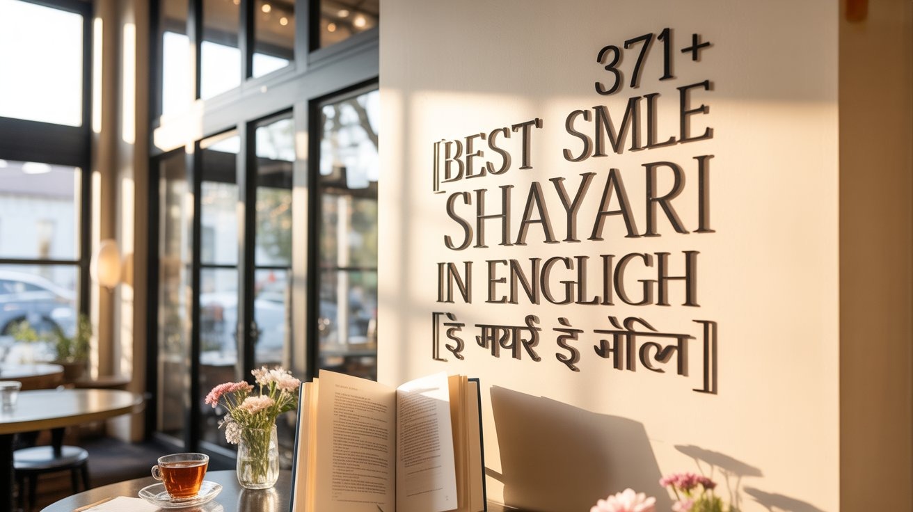 Best 371+ Smile Shayari in English | स्माइल शायरी इन इंग्लिश