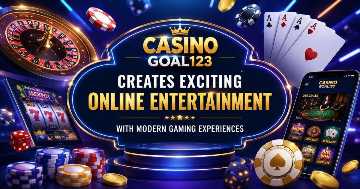 Casino Goal123 Creates Exciting Online Entertainment With Modern Gaming Experiences
