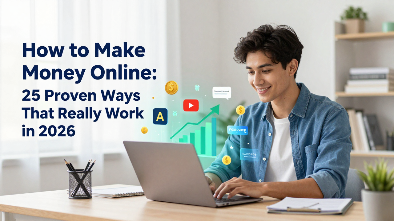 How to Make Money Online: 25 Proven Ways That Really Work in 2026