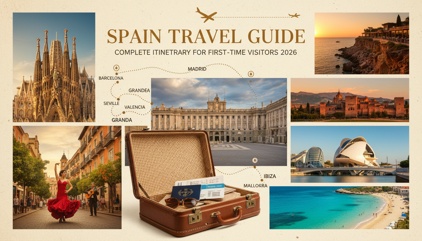 Spain Travel Guide: Complete Itinerary for First-Time Visitors 2026