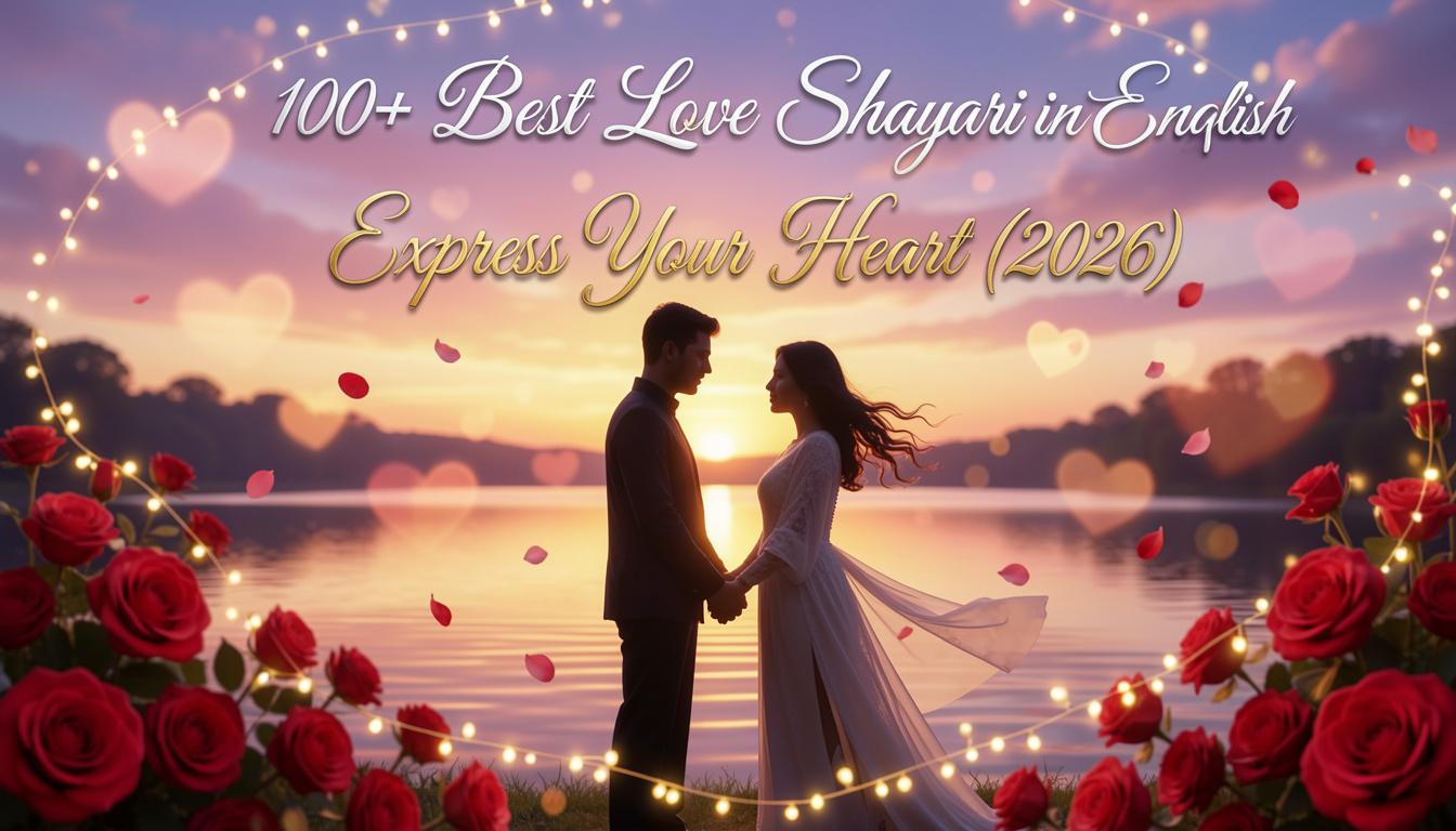 1000+ Heart Touching Love Shayari in English to Express Your Heart (2026)