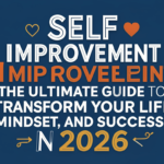 Self Improvement: The Ultimate Guide to Transform Your Life, Mindset, and Success in 2026