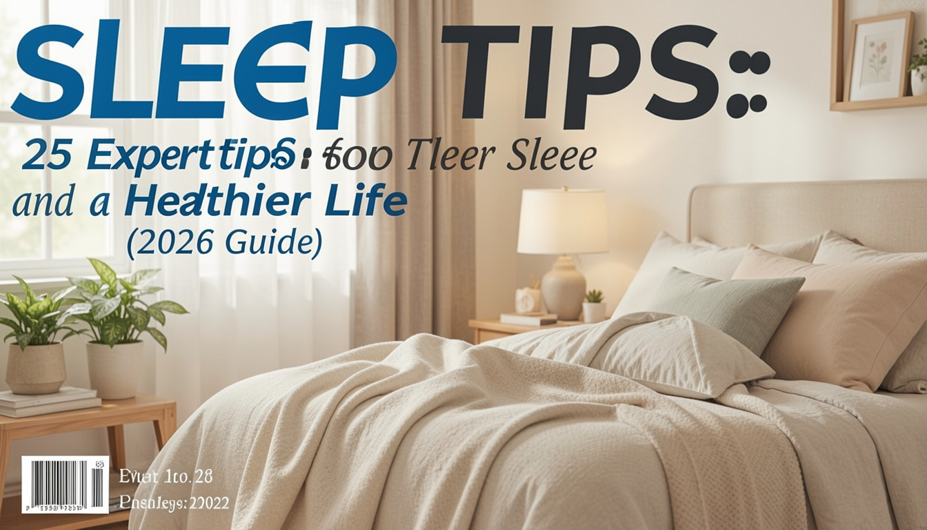 Sleep Tips: 25 Expert Tips for Better Sleep and a Healthier Life (2026 Guide)