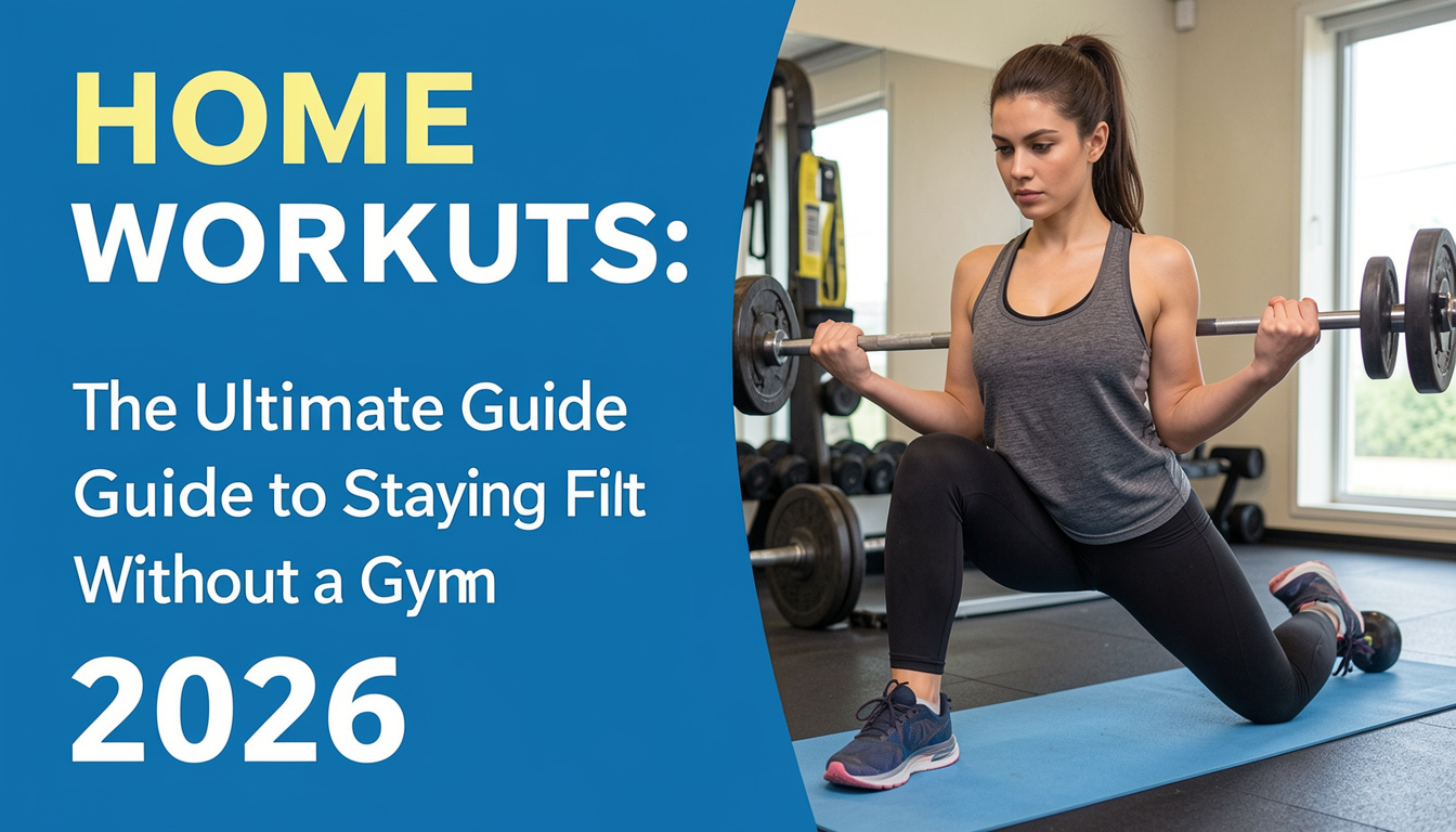 Home Workouts: The Ultimate Guide to Staying Fit Without a Gym (2026)