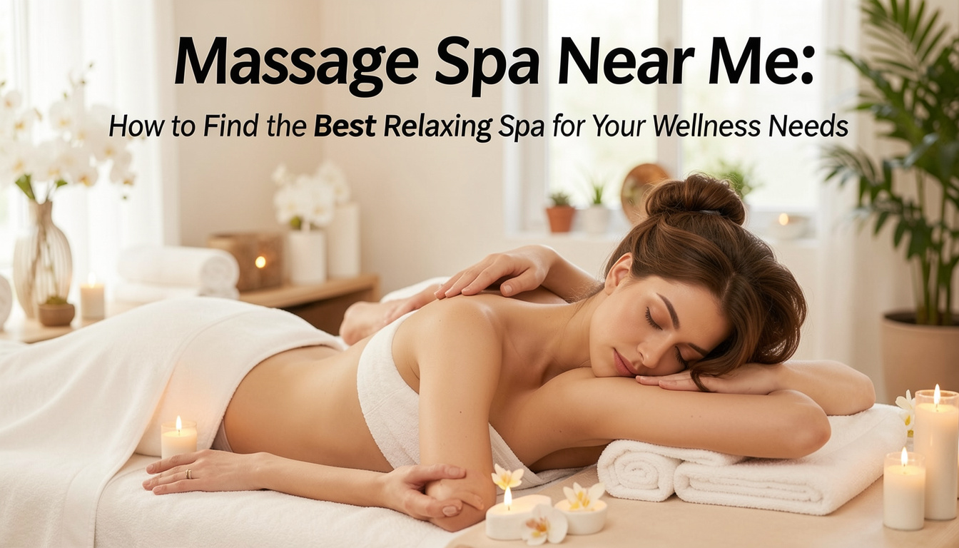 Massage Spa Near Me: How to Find the Best Relaxing Spa for Your Wellness Needs