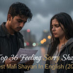 Top 36 Feeling Sorry Shayari Best Mafi Shayari In English (2026)