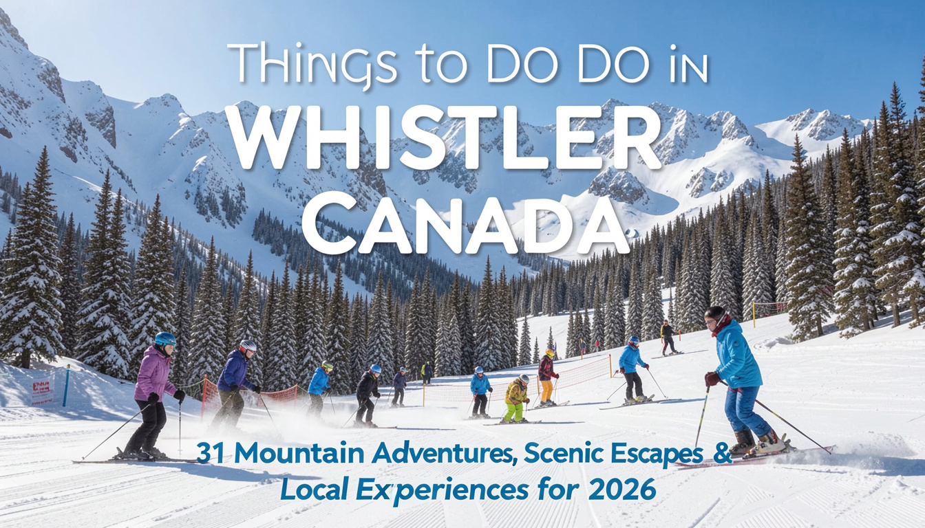 Things to Do in Whistler Canada: 31 Mountain Adventures, Scenic Escapes & Local Experiences for 2026