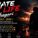 I Hate My Life Shayari [July- 2026] | 50+ Deep, Emotional & Heart Touching Shayari