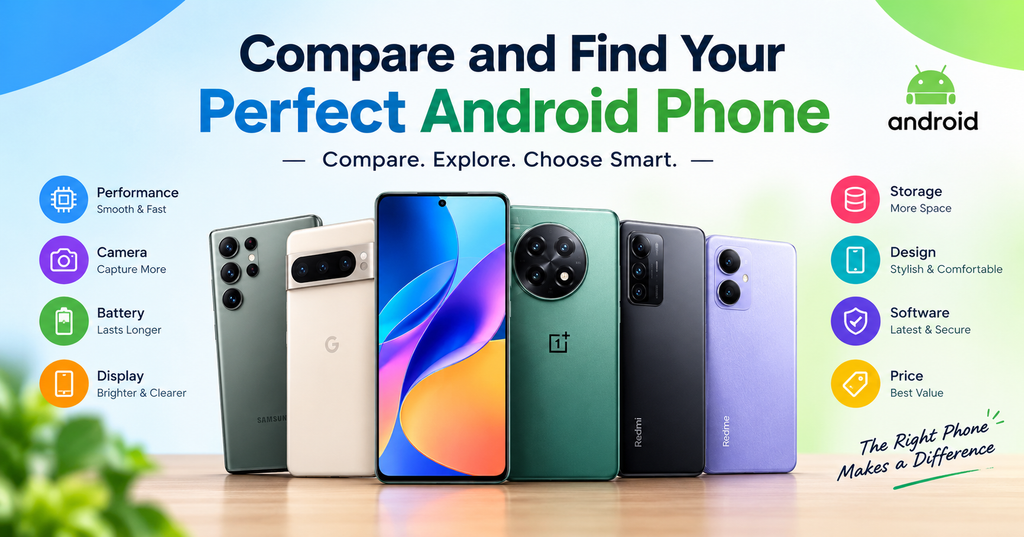 Compare and Find Your Perfect Android Phone
