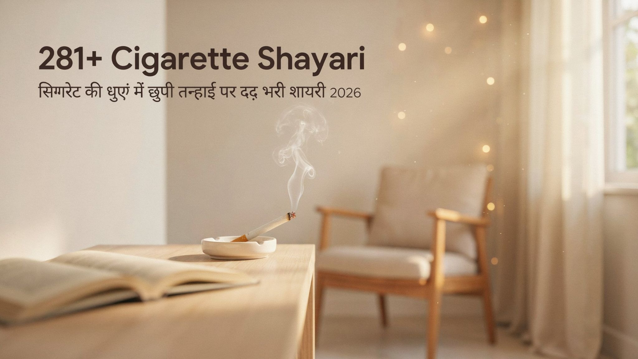 281+ Cigarette Shayari: सिगरेट की धुएं में छुपी तन्हाई पर दर्द भरी शायरी 2026